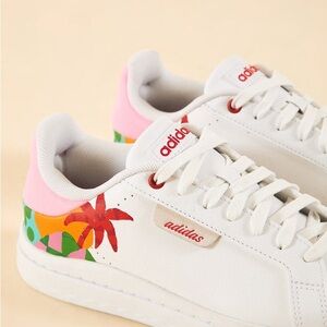 Farm Rio Adidas Court Silk Footwear White